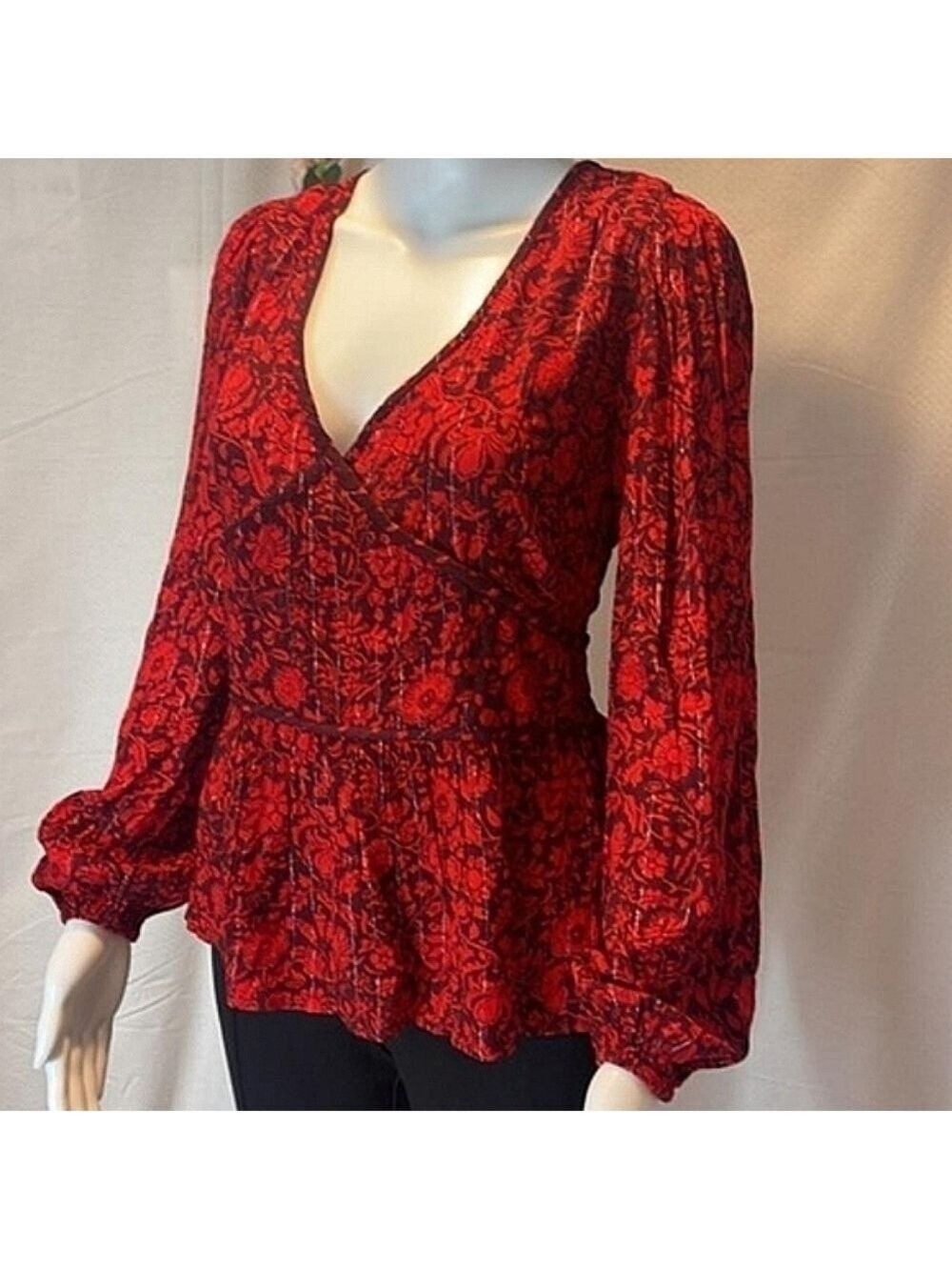 Knox Rose Long Sleeve Boho style top! - Picture 6 of 7